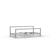 Stacking pallet | for 25 police grids type L
